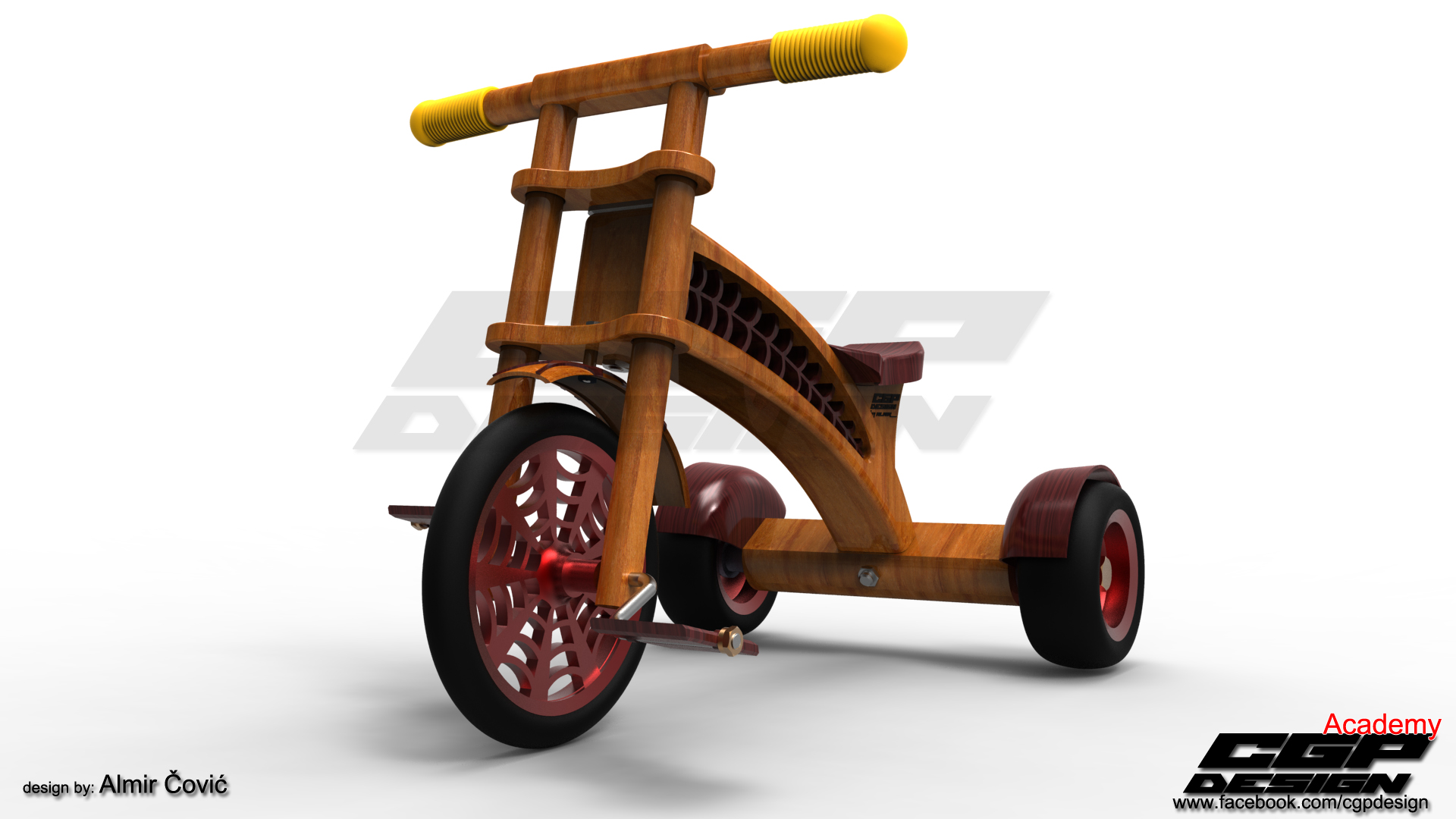 CGP设计学院... Spajdi- 儿童自行车- 由Almir Covic设计