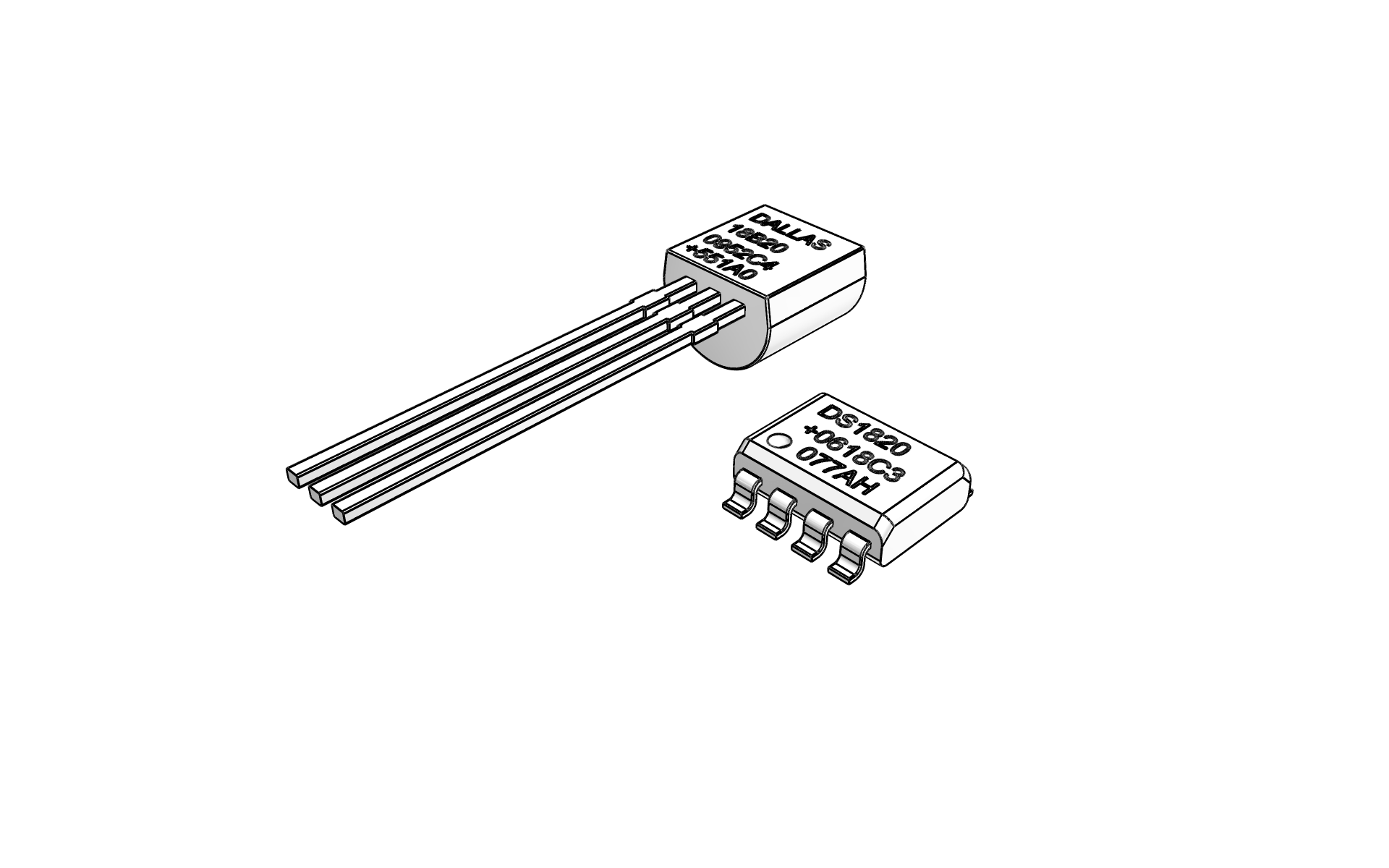 DS18S20 数字温度计