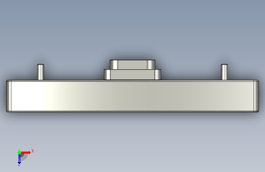 Motec C127 数字显示仪 俯视图
