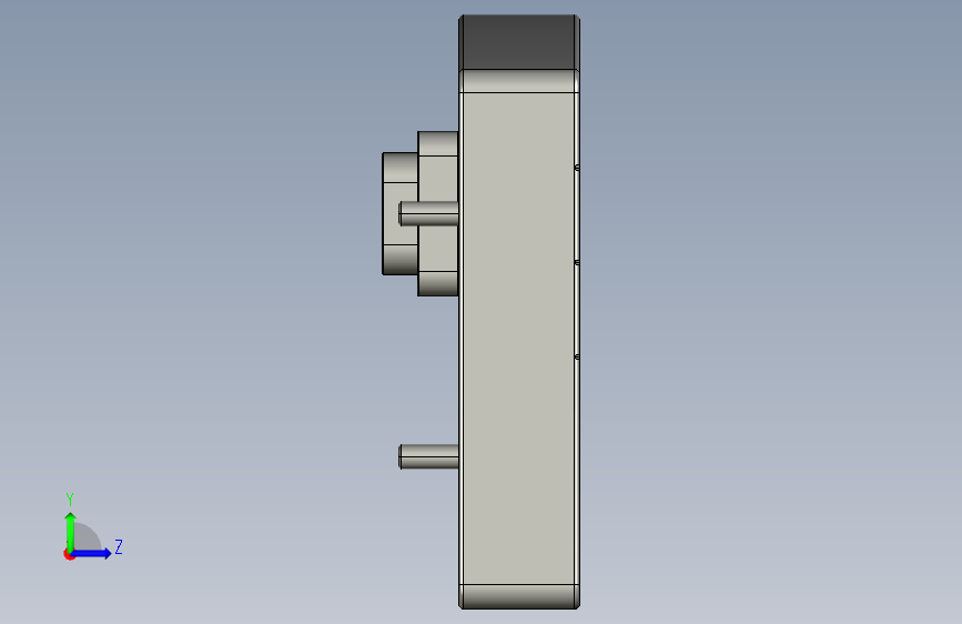 Motec C127 数字显示仪 左侧视图