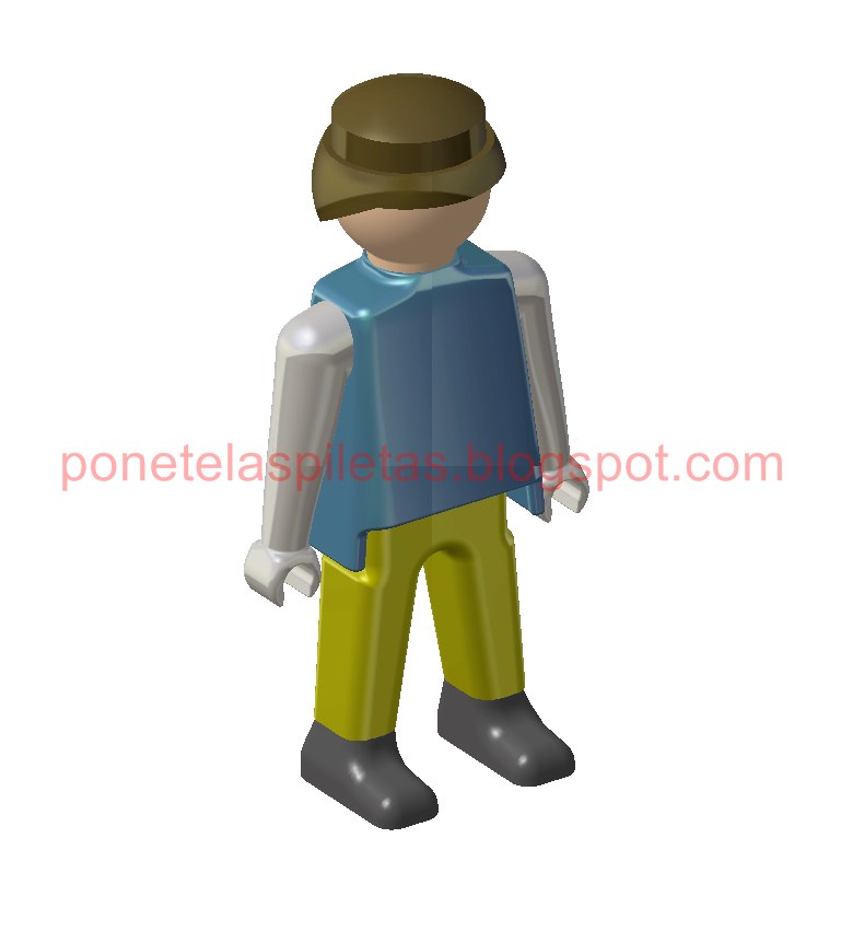 Playmobil 非常详细的 CATIA v5 R21