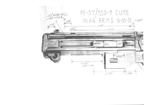 Sig 510-4，PE57，PE-57，STGW 57 7.62北约枪管