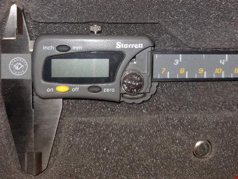 Starrett 727 数字量规电池盖