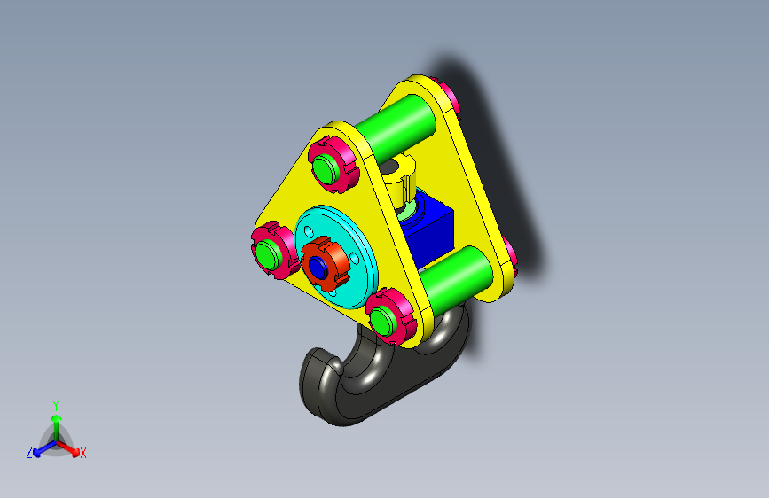 -+SOLIDWORKS+吊钩