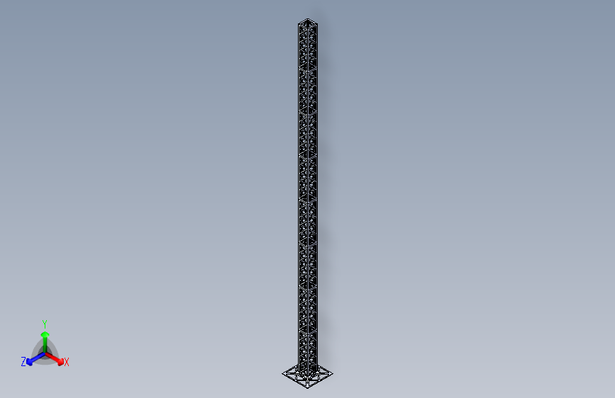 3D+可打印龙门塔