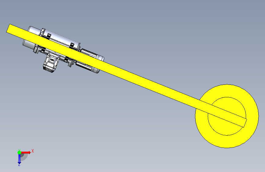 吊车+-+Autodesk+Inventor 俯视图