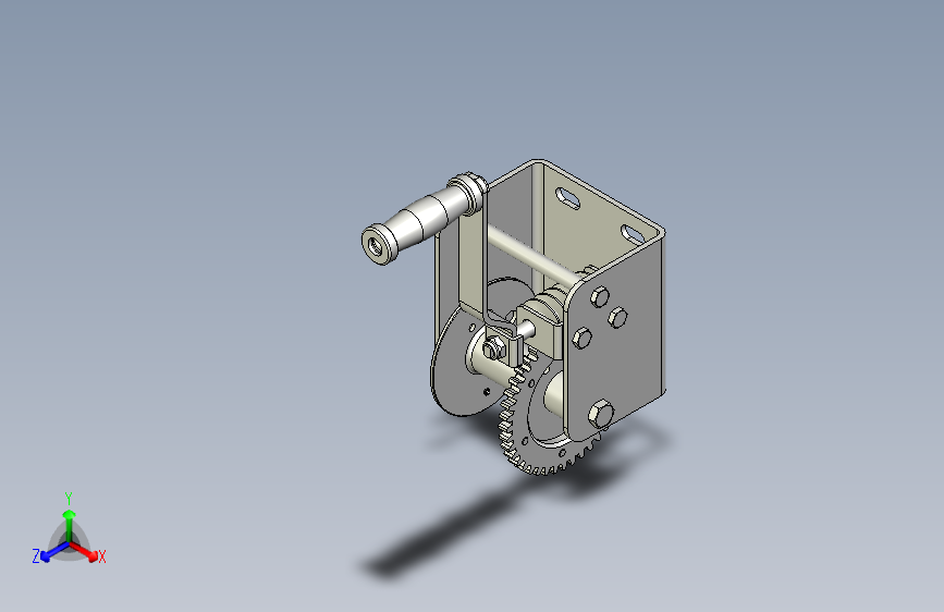 吊运大师蜗轮手刹