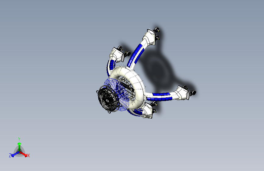 钢丝绳+空中结构+月球+起重架