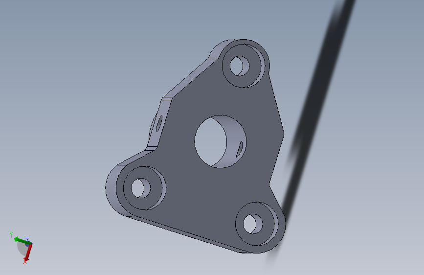 米格尺支架 - Kossel Mini