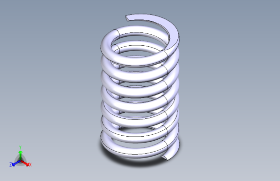 汽车弹簧 (CATIA v5r19)