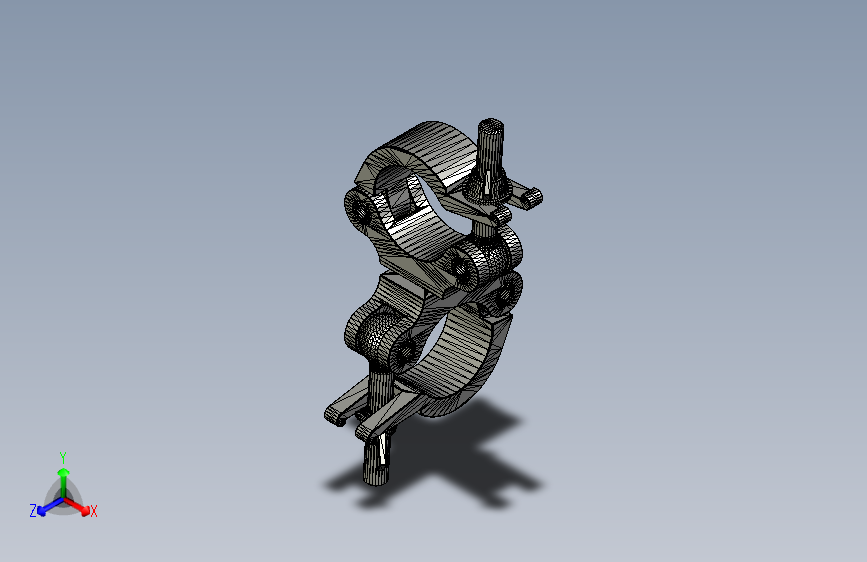 旋转接头+truss+coupling+直径48-51mm+黑色