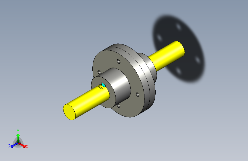 在Solidworks中设计法兰联轴器零件及装配
