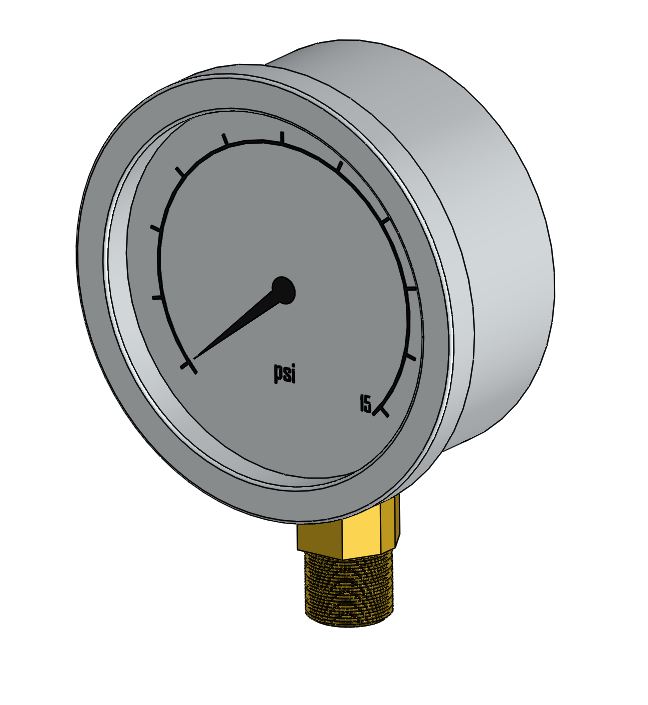 压力表 Wiebrook 15 Psi