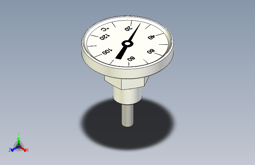 2.5'' Rototherm 温度计 10-120摄氏度