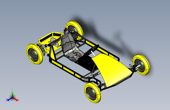 VERSUS 电动手推车 3d机械模型图纸 Step