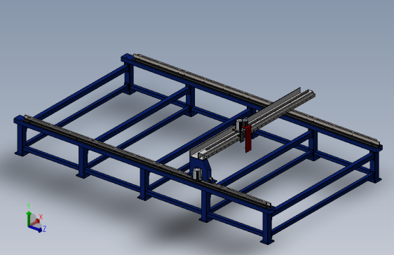 数控等离子机床 3d机械模型图纸 Solidworks STL AutoCAD