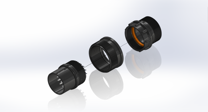 17 WAY CONNECTOR MALE (SEALED)
