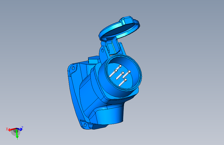 cenntro 充电器插头 3D 模型