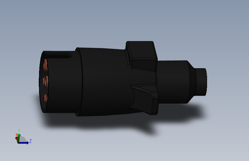 ISO 1724 - DIN72577 阳插头