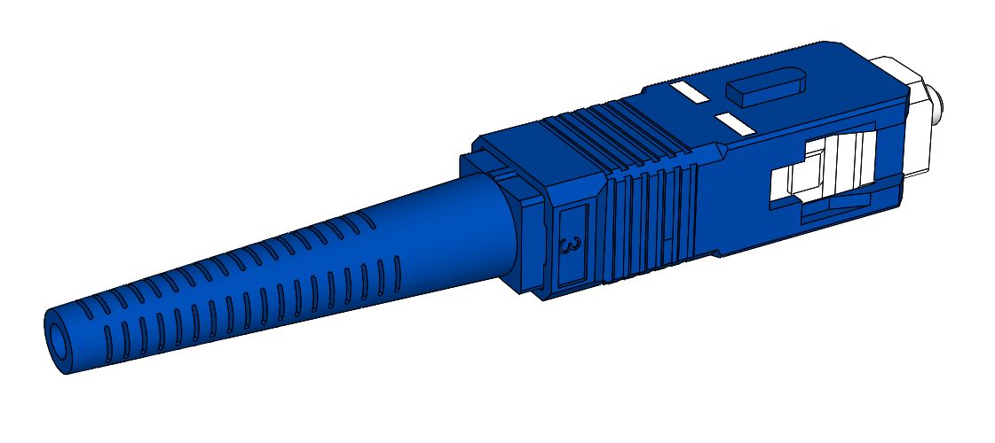 SC 插座或 SC 连接器