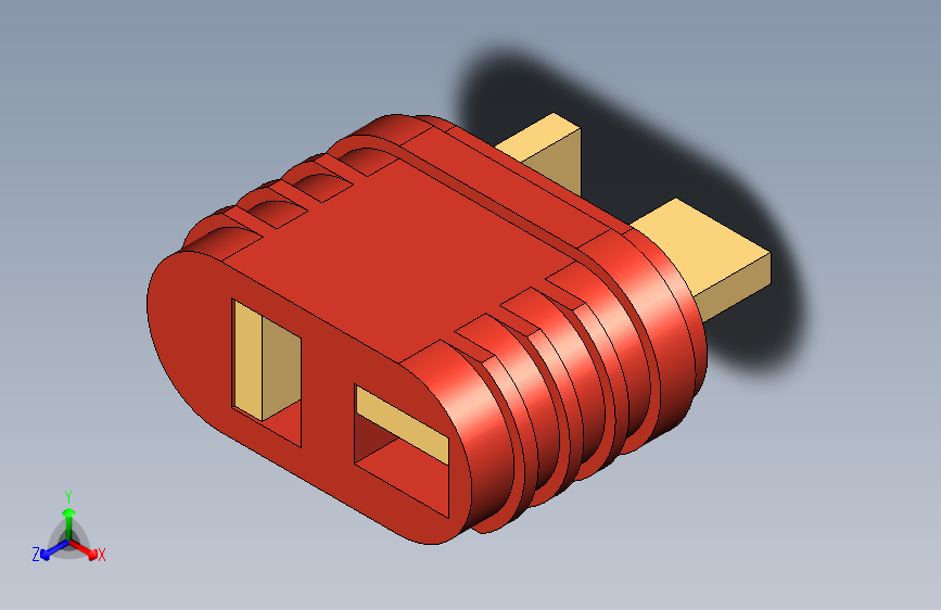 T-Plug 40安培母头