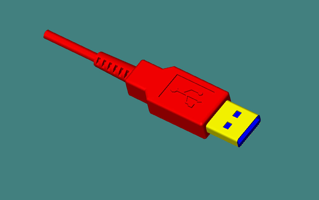 USB驱动器插头