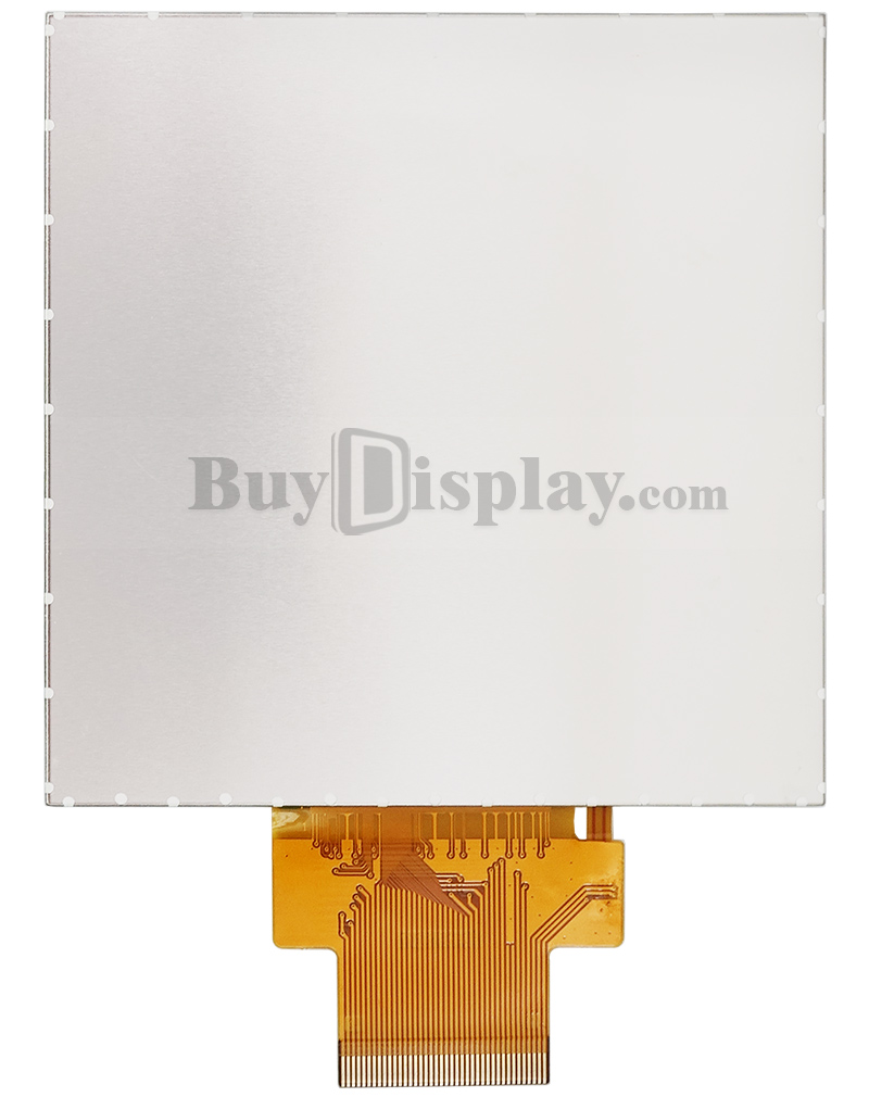 方形 4 英寸 480x480 IPS TFT 显示屏 SPI+RGB 接口