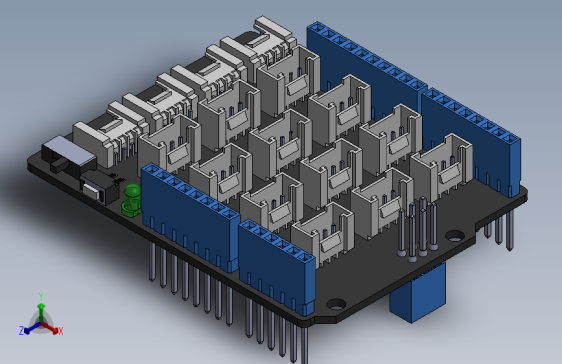 格罗夫-护盾（+描述中的Arduino Uno r3）