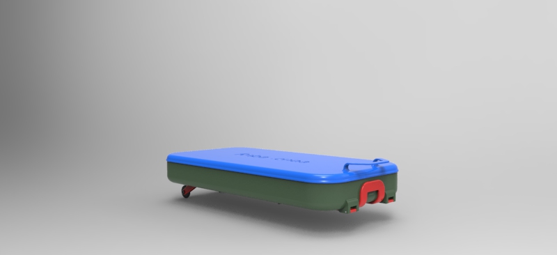 拉巴康达便携式书桌,由 hari.2 设计。