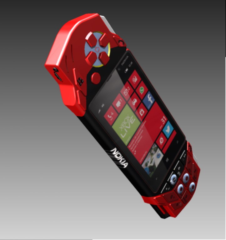 诺基亚 Lumia 游戏手柄 移动电源