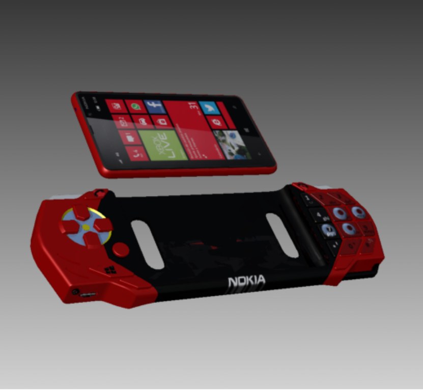 诺基亚 Lumia 游戏手柄 移动电源