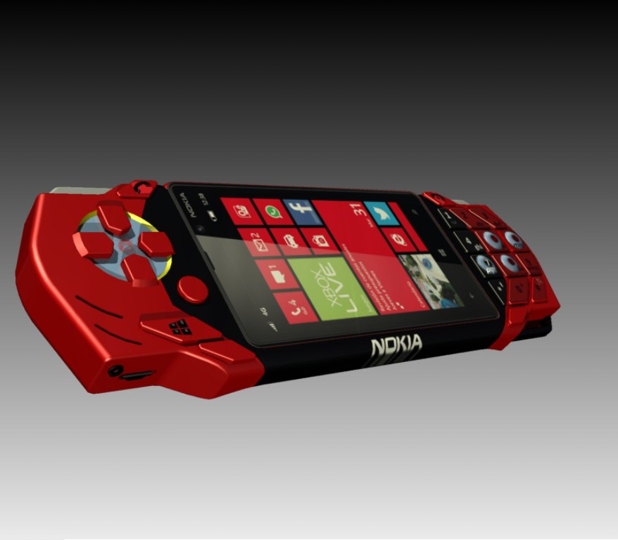 诺基亚 Lumia 游戏手柄 移动电源