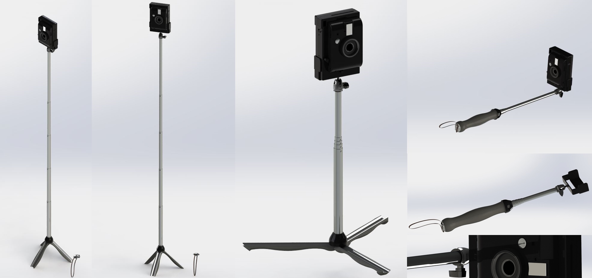 三脚架-支架-自拍 三合一