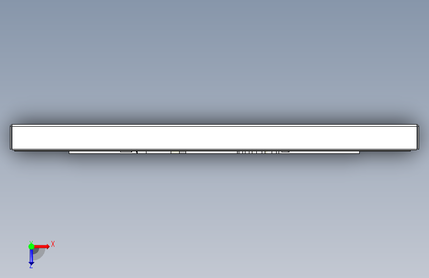 条形 2.86 英寸 376x960 IPS TFT 显示屏 SPI+RGB 接口 (1) 俯视图