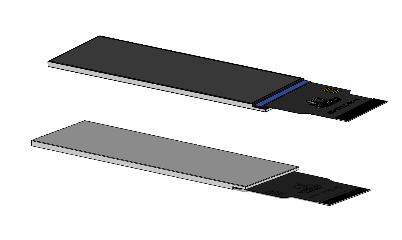 条形 2.99 英寸 268x800 IPS TFT 液晶显示屏 SPI+RGB 接口 (1)