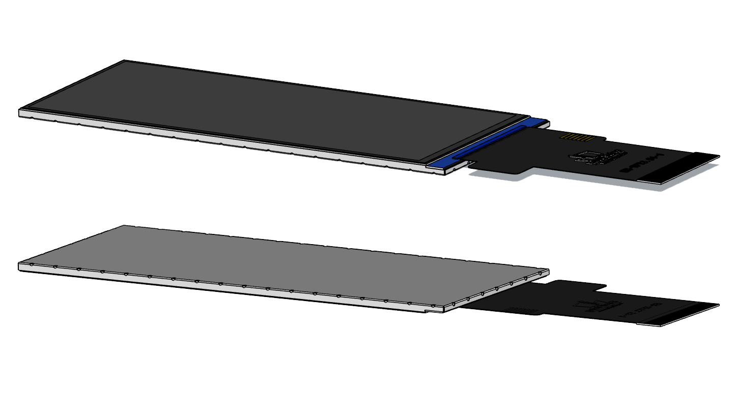 条形 3.51 英寸 340x800 IPS TFT 显示屏 SPI+RGB 接口 (1)