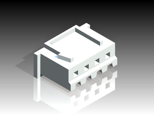 4 针 2mm 间距 JST 连接器 - 母头