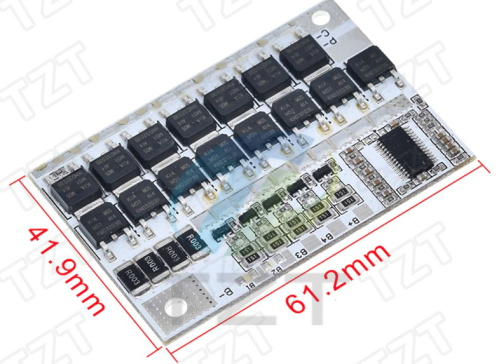 5S 100A 电池管理系统印刷电路板