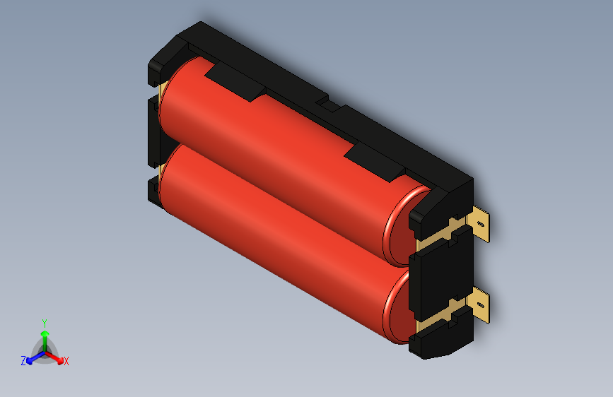 18650 BLM 双 SMD 电池托盘