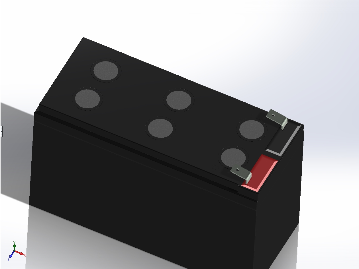 Accu 12V 7.2Ah 铅酸电池