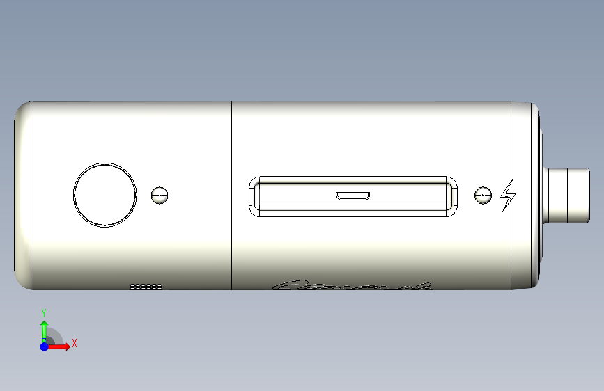 II 电池 V2 正面视图