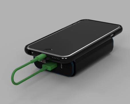 iPhone 6 手机壳带备用电池夹