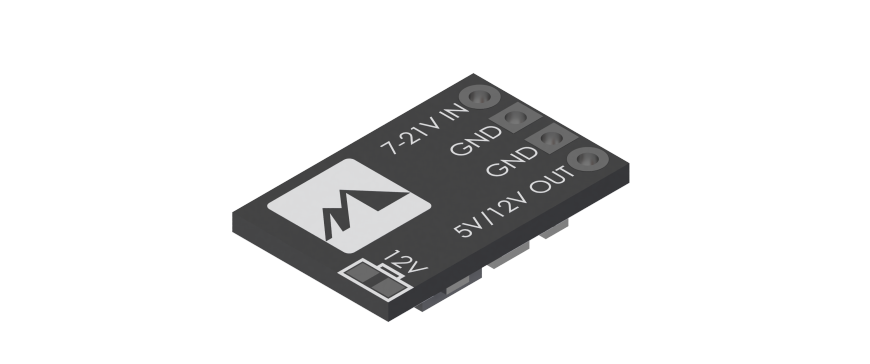 Micro BEC 7-21V 转 5V12V-ADJ (MBEC2A)