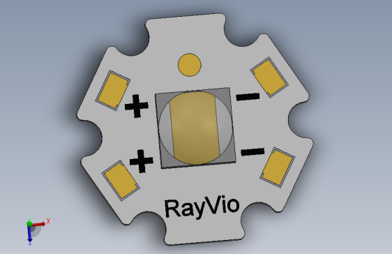 RayVio XP 系列 uvc 发光二极管