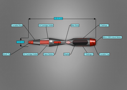 Rock Vapor E-Cig V2