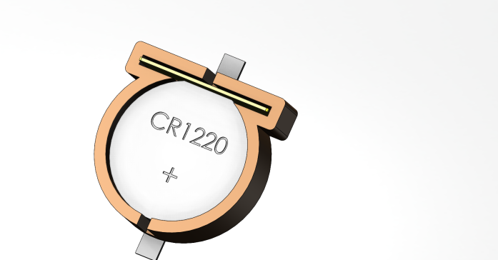 SMD CR1220 电池盒