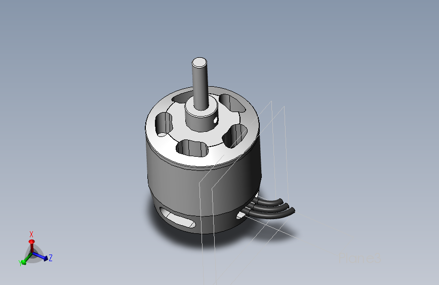 Turnigy D3542_6 1000KV 无刷外转子电机