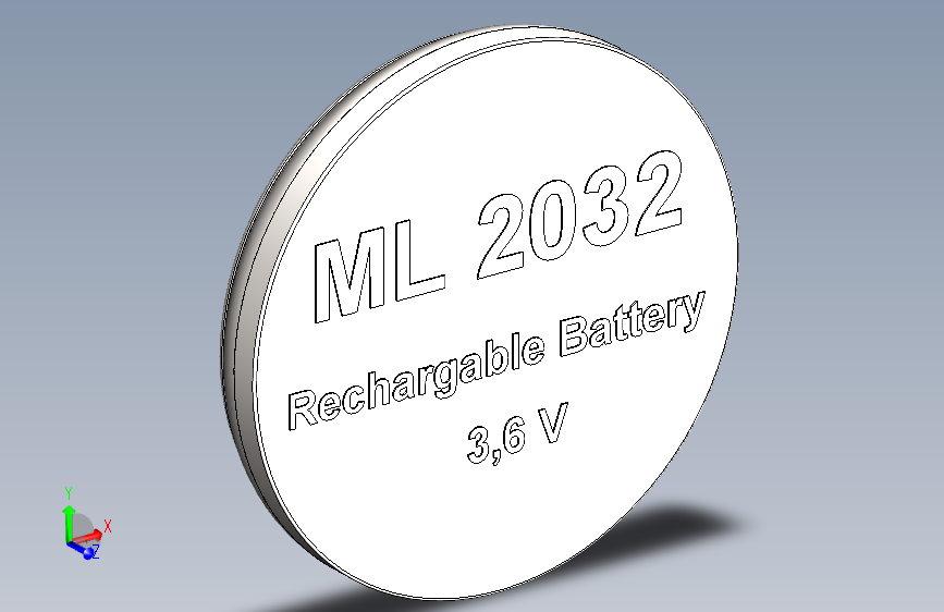 充电电池 ML 2032