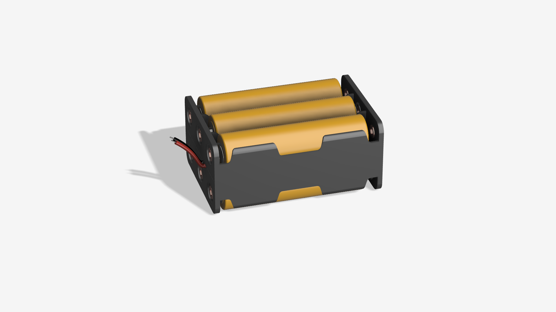 电池盒 6xAAA _ 电池座 6xAAA