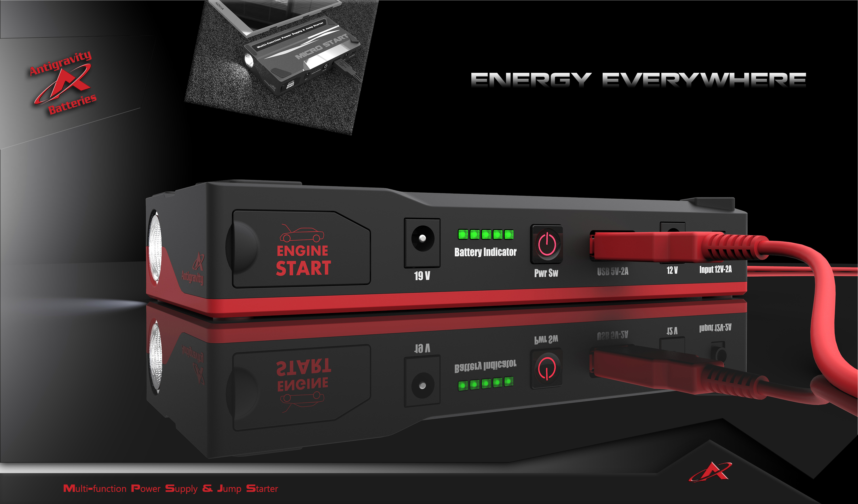 抗重力电池 微启动 XP POWER S